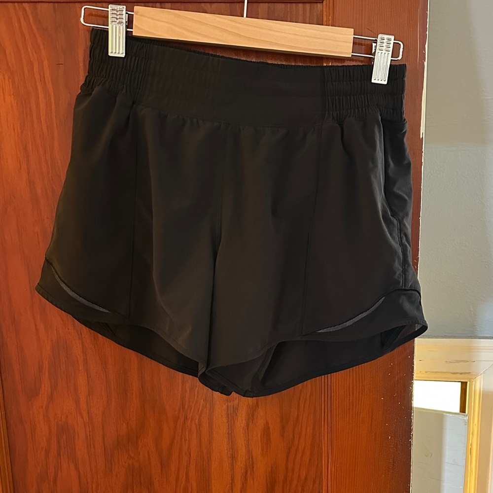 Lululemon Athletica Black Athletic Shorts